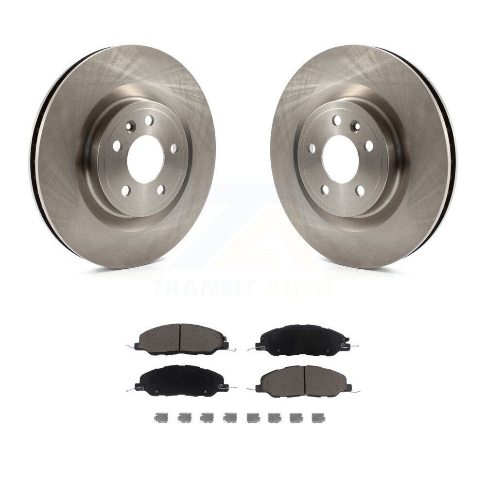 Kit de disques de frein à disque avant et plaquettes en céramique pour Ford Mustang K8C-100670
