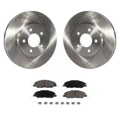Kit de rotors de frein à disque avant et de plaquettes en céramique pour Ford Mustang Bullitt 2009