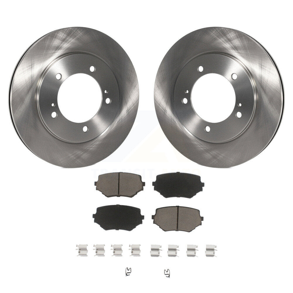 Kit de rotors de frein à disque avant et plaquettes en céramique pour Suzuki Grand Vitara XL-7