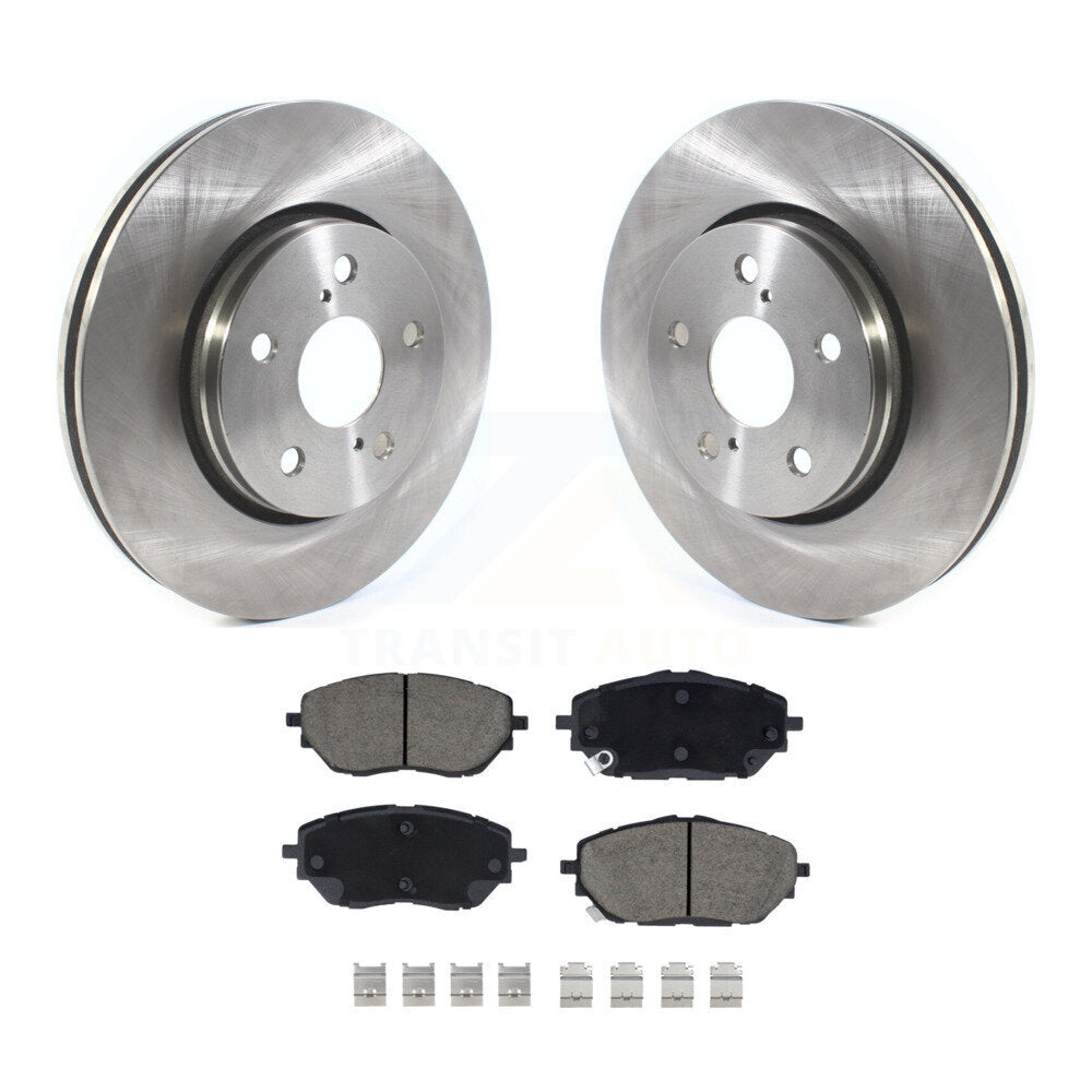 Kit de disques de frein à disque avant et plaquettes en céramique pour Toyota C-HR K8C-100681