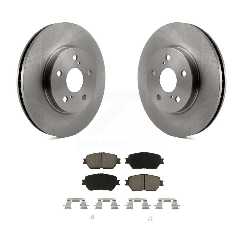 Kit de rotors de frein à disque avant et de plaquettes en céramique pour Toyota Camry K8C-100684