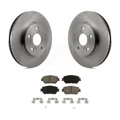 Kit de rotors de frein à disque avant et de plaquettes en céramique pour Toyota Camry K8C-100684