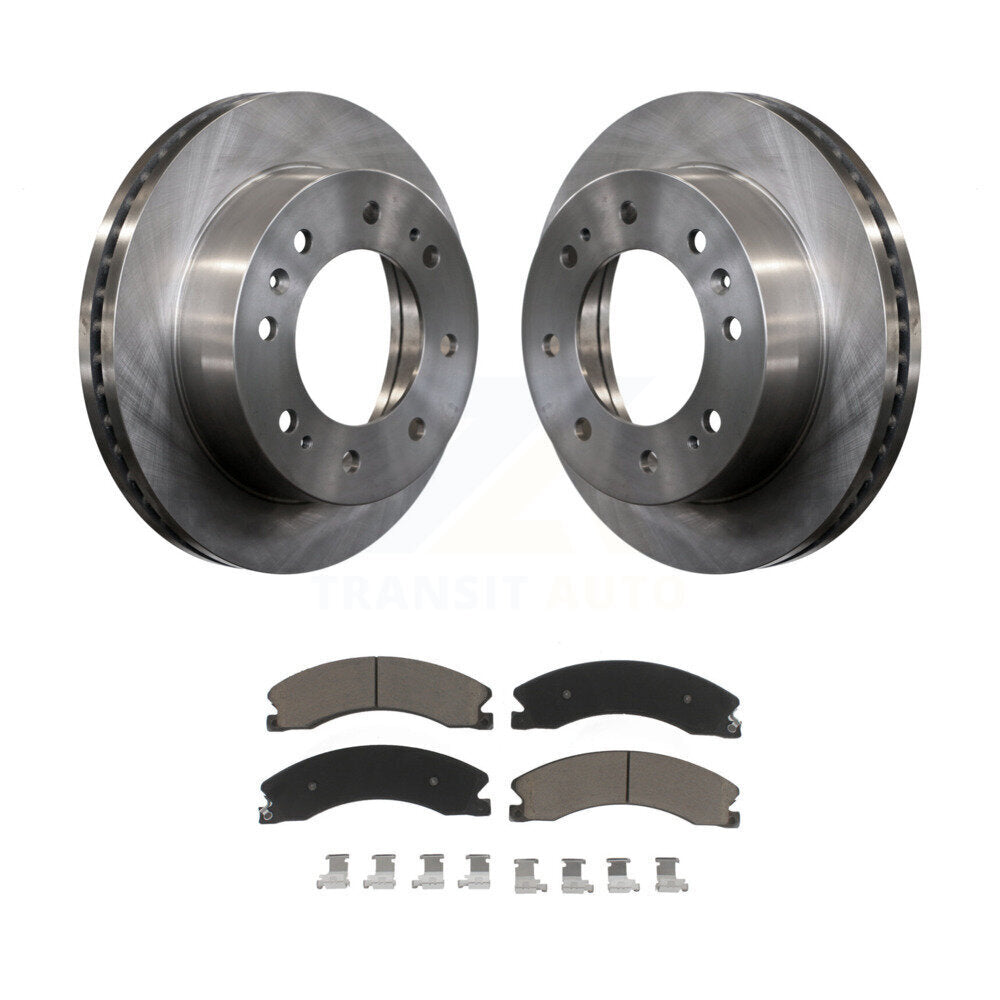 Kit de rotor de frein avant et de plaquettes en céramique pour GMC Chevrolet Sierra 2500 HD Silverad