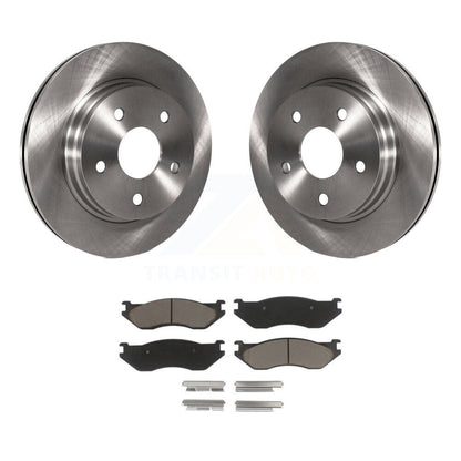 Kit de rotors de frein à disque avant et plaquettes en céramique pour Dodge Ram 1500 Durango