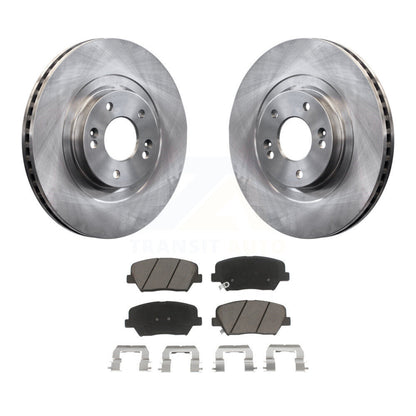 Rotors de frein à disque avant et Kit de plaquettes en céramique, pour Hyundai Santa Fe Sport Kia Sorent