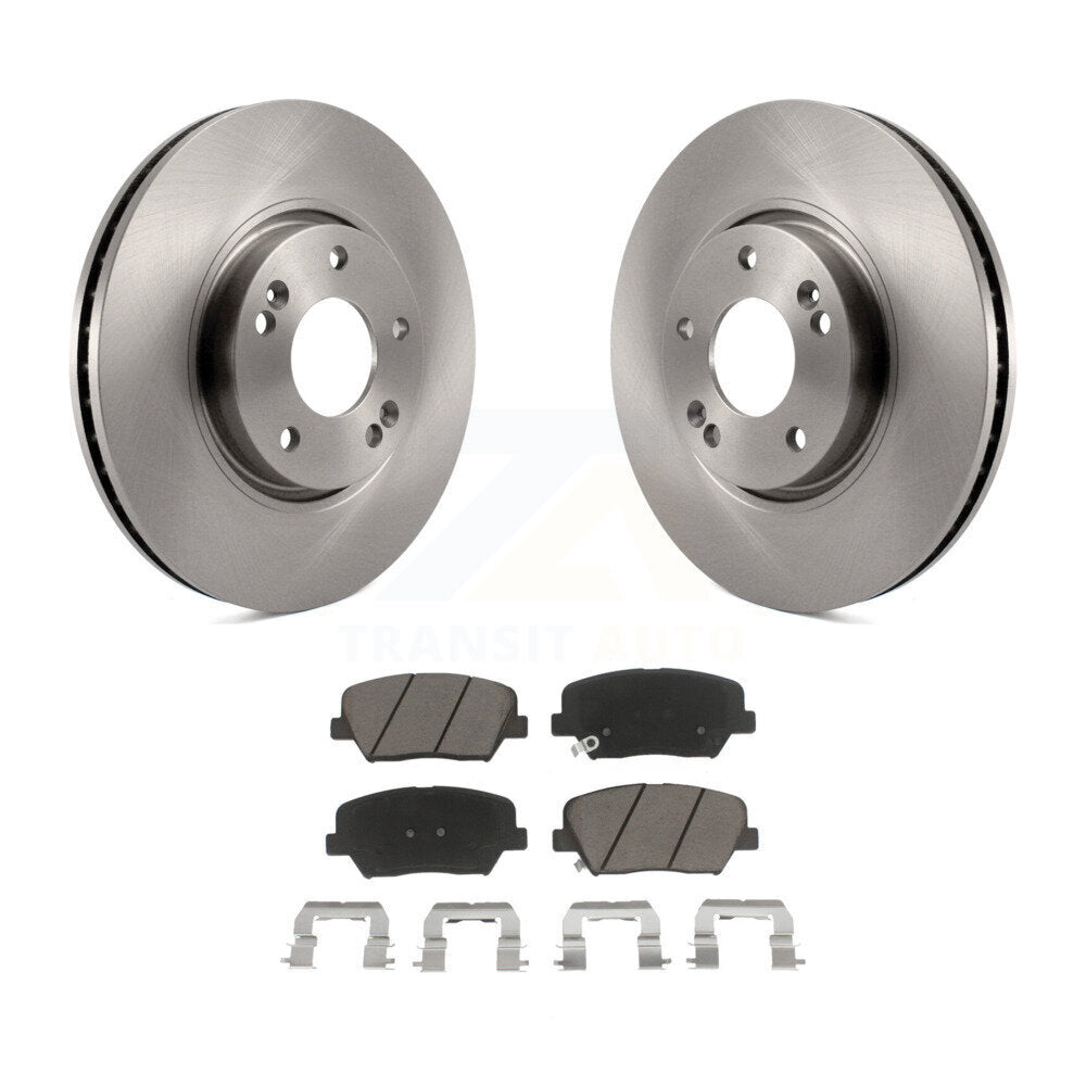 Kit de disques de frein à disque avant et plaquettes en céramique pour Kia Rondo 2014-2017 K8C-100694