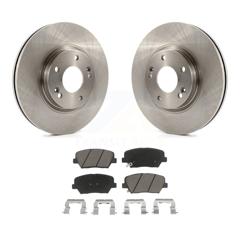 Kit de rotors de frein à disque avant et plaquettes en céramique, pour Hyundai Santa Fe Kia Sorento