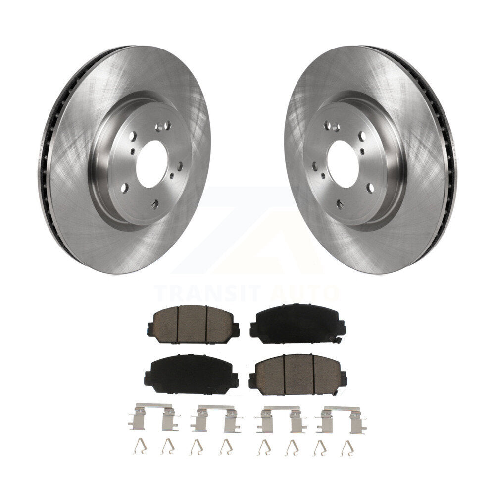 Kit de disques de frein à disque avant et plaquettes en céramique pour Honda CR-V HR-V K8C-100696