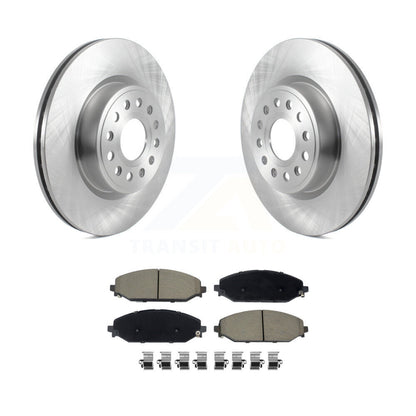 Kit de disques de frein à disque avant et plaquettes en céramique pour Ram 1500 K8C-100699