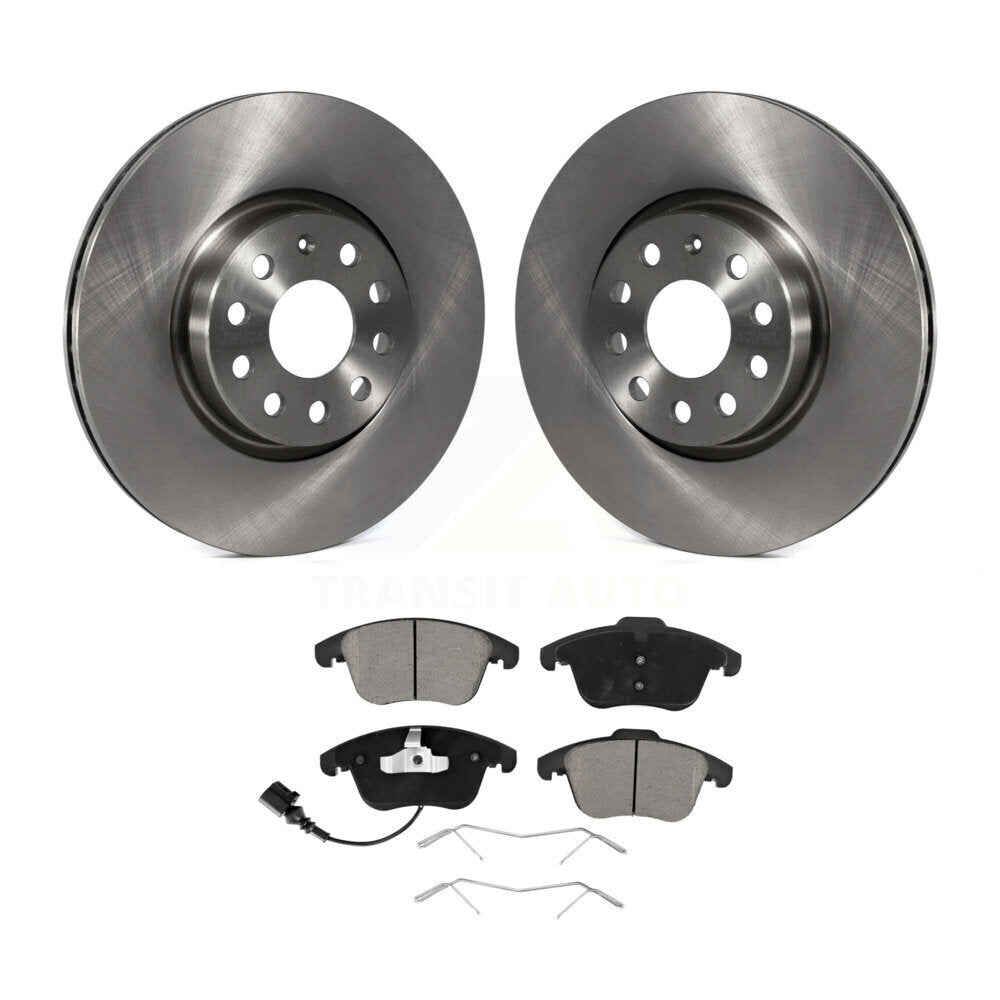 Kit de rotor de frein avant et de plaquettes en céramique, pour Volkswagen Tiguan Passat Audi Q3 Quattr