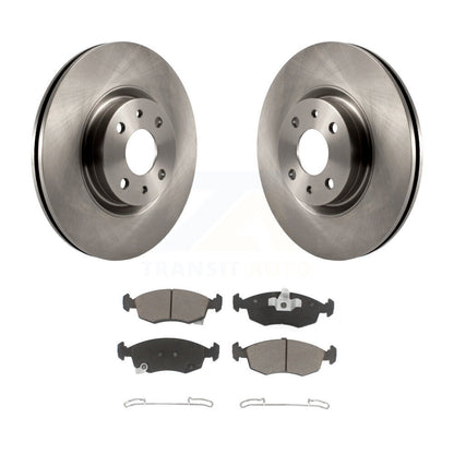 Kit de disques de frein à disque avant et plaquettes en céramique pour Fiat 500 K8C-100703