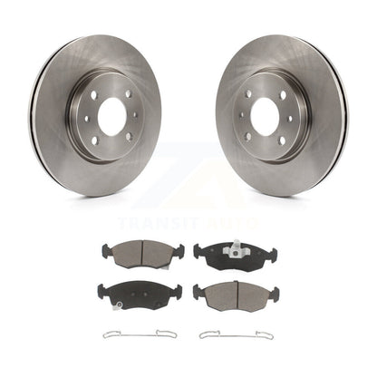 Kit de disques de frein à disque avant et plaquettes en céramique pour Fiat 500 K8C-100704