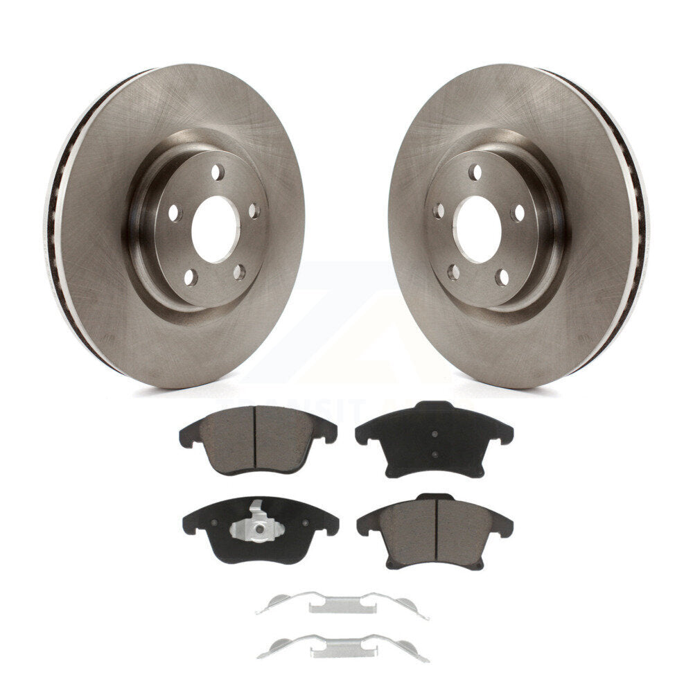Kit de rotor de frein avant et de plaquettes en céramique, pour Ford Police Responder hybride SSV Plug-I