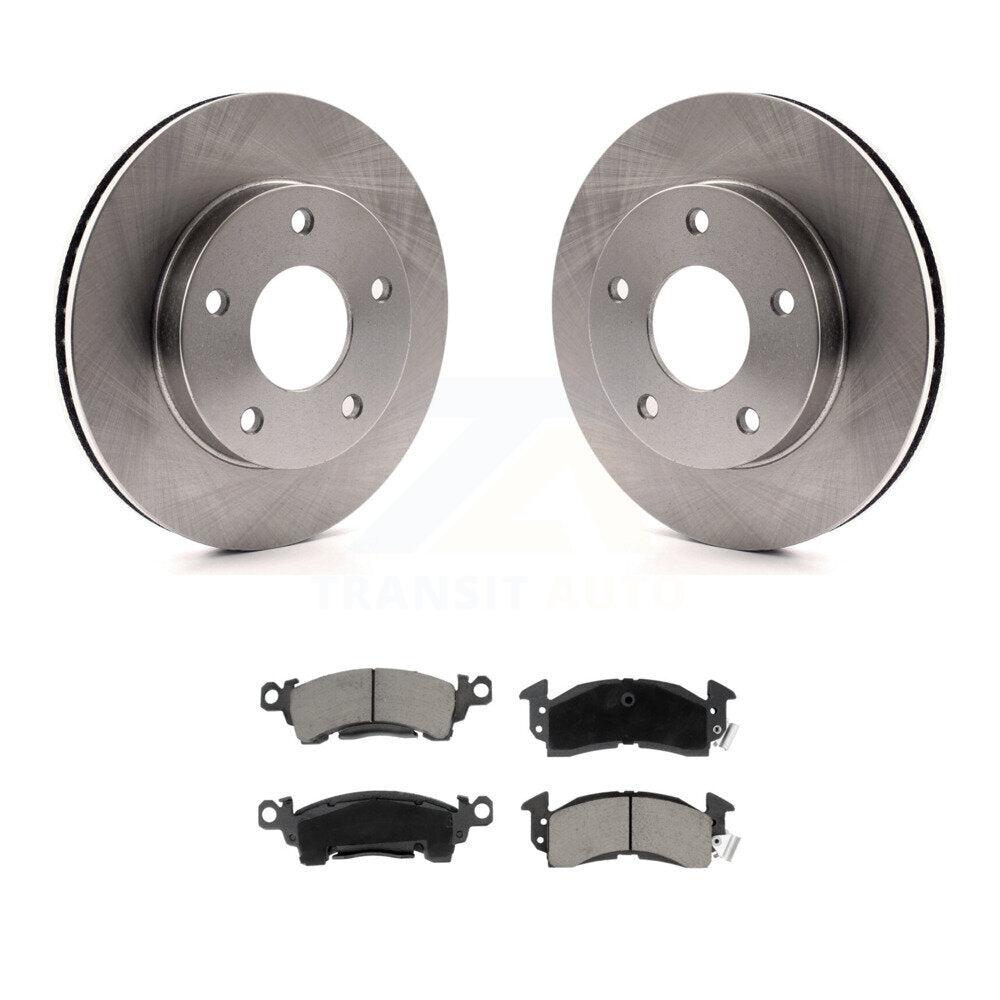 Kit de disques de frein à disque avant et plaquettes en céramique pour GMC Jimmy K8C-100714