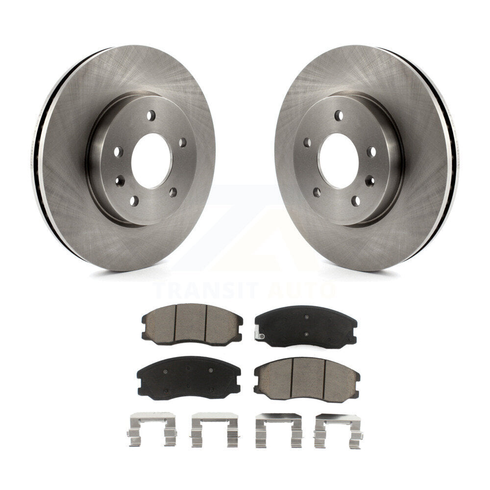 Kit de rotor de frein avant et de plaquettes en céramique pour Chevrolet Equinox Pontiac Torrent Satur