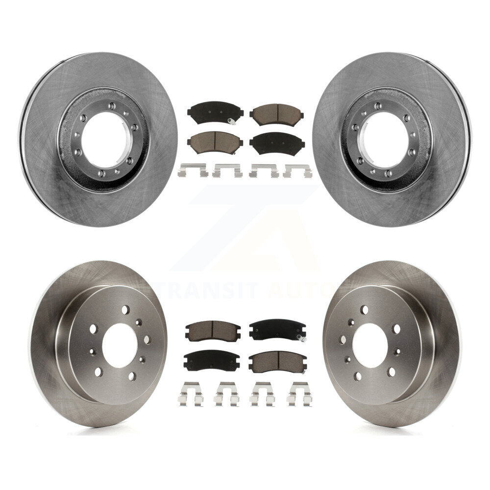 Kit de plaquettes en céramique pour Rotor de frein avant et arrière, pour Buick Century Chevrolet Venture Gran