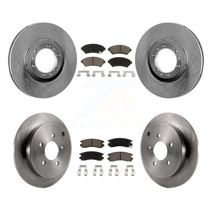 Kit de rotors de frein à disque avant et arrière et plaquettes en céramique pour Pontiac Montana K8C-10072