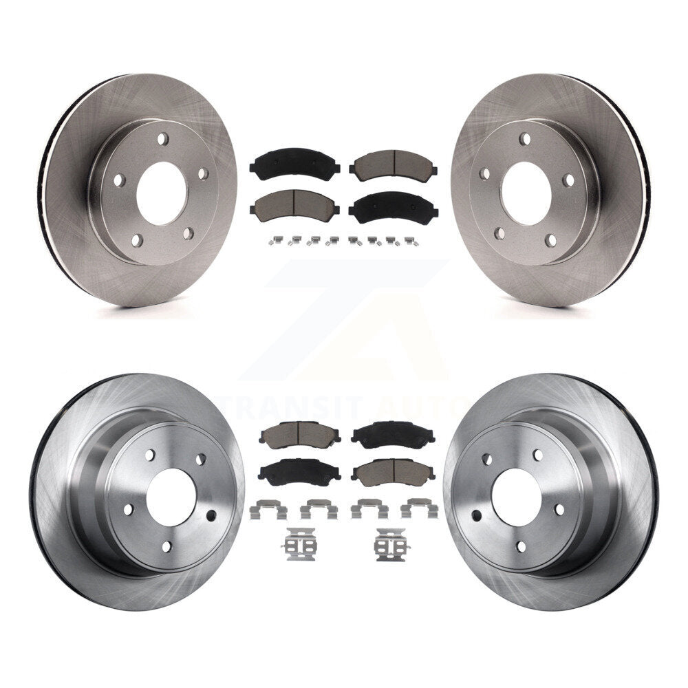 Kit de plaquettes en céramique pour rotors de frein avant et arrière, pour GMC Jimmy 1997 avec freins à disque