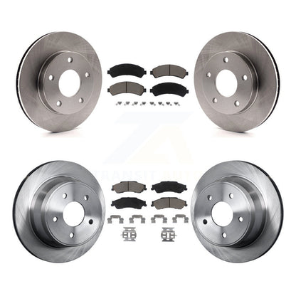 Kit de plaquettes en céramique pour rotors de frein avant et arrière, pour GMC Jimmy 1997 avec freins à disque