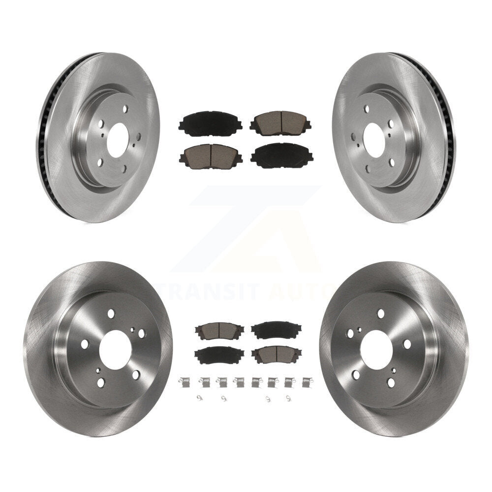 Kit de plaquettes en céramique pour Rotor de frein avant et arrière, pour Toyota RAV4 Camry Corolla Cross Lexu