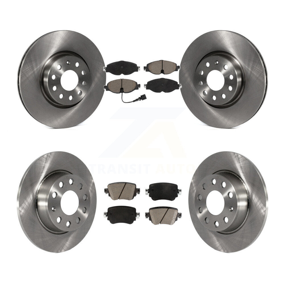 Kit de plaquettes en céramique pour Rotor de frein avant et arrière, pour Volkswagen Golf SportWagen GTI Passa