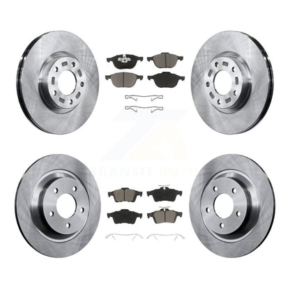Kit de rotors de frein à disque avant et arrière et plaquettes en céramique pour Mazda 5 K8C-100743