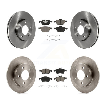 Kit de rotors de frein à disque avant et arrière et plaquettes en céramique pour Mazda 3 Sport K8C-100745
