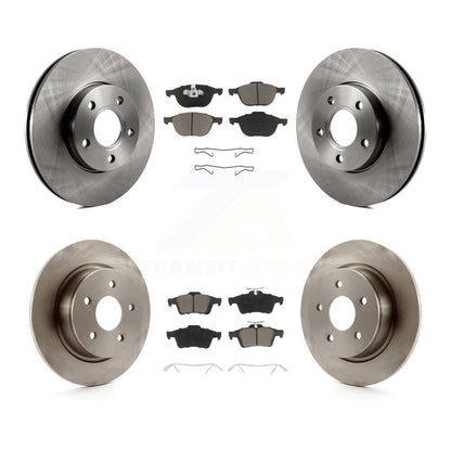 Kit de rotors de frein à disque avant et arrière et plaquettes en céramique pour Ford C-Max K8C-100750