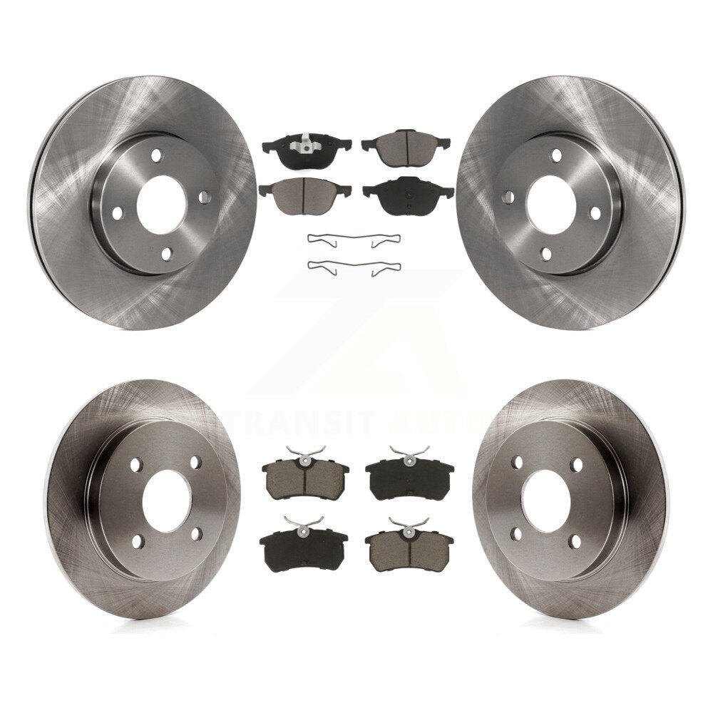 Kit de plaquettes en céramique pour Rotor de frein avant et arrière, pour frein arrière à disque Ford Focus 2005 – 2007