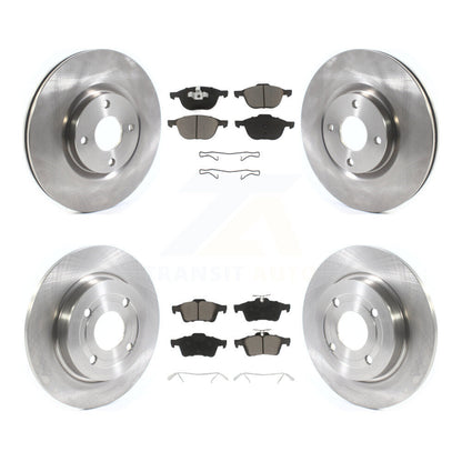 Rotors de frein à disque avant et arrière et kit de plaquettes en céramique pour Ford EcoSport AW 2018 – 2022