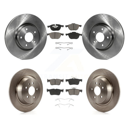 Kit de rotors de frein à disque avant et arrière et plaquettes en céramique pour Ford Escape K8C-100756