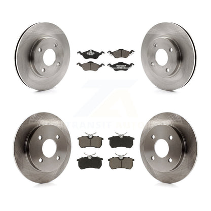 Kit de rotors de frein à disque avant et arrière et plaquettes en céramique pour Ford Focus K8C-100762