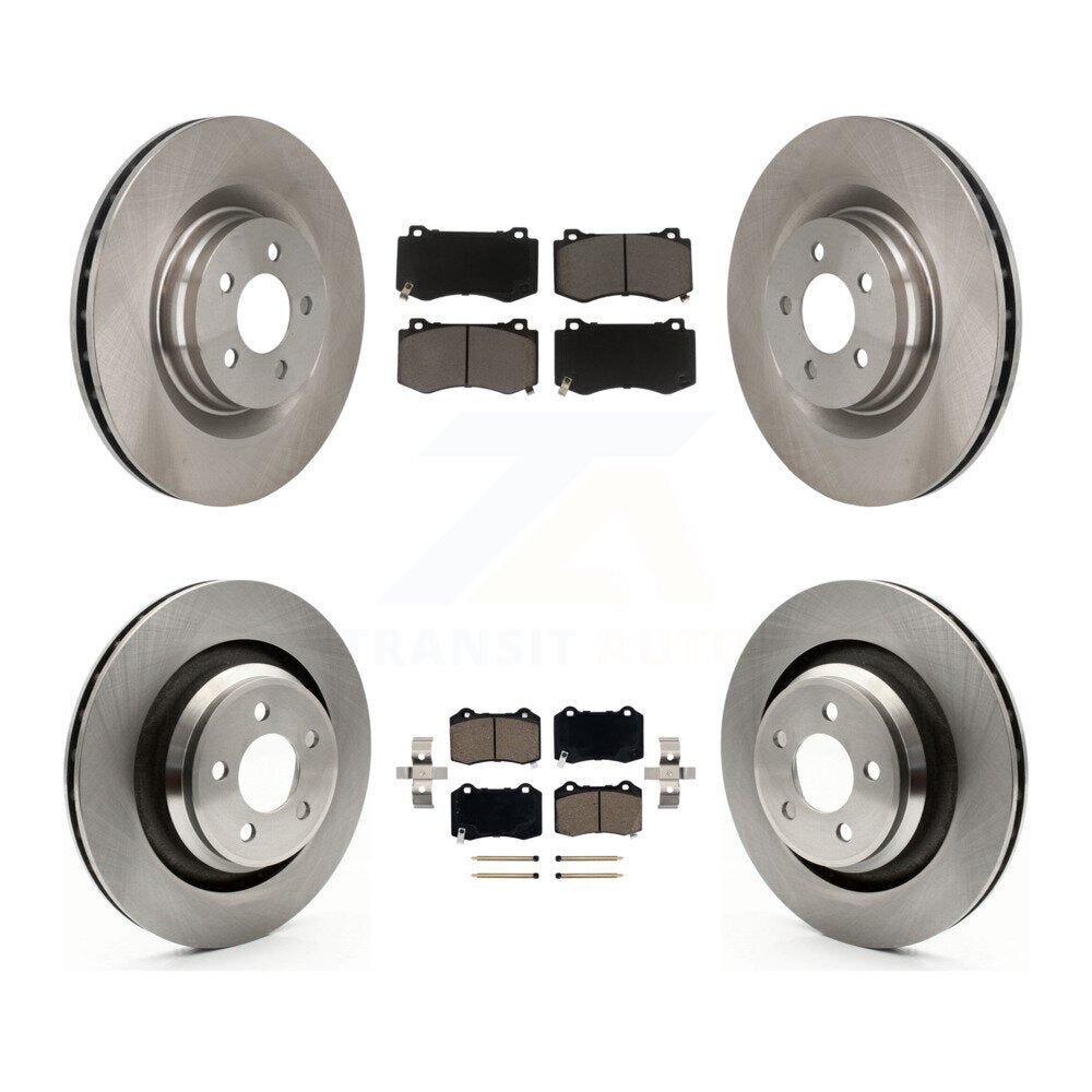 Kit de plaquettes en céramique pour Rotor de frein avant et arrière, pour Dodge Charger Chrysler 300 Challenge