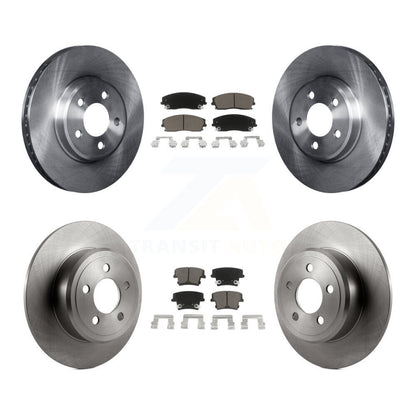 Kit de plaquettes en céramique pour Rotor de frein avant et arrière, pour Dodge Charger Chrysler 300 Challenge