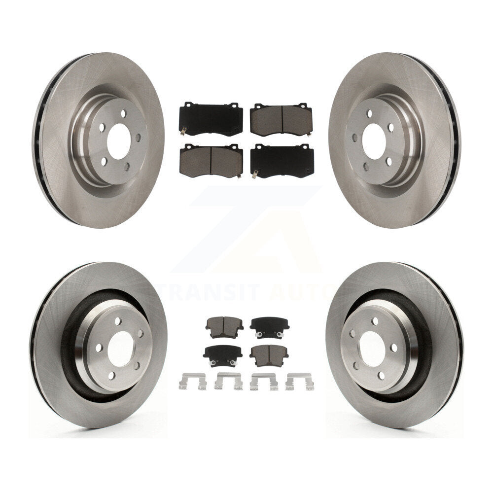 Kit de plaquettes en céramique pour Rotor de frein avant et arrière, pour Dodge Charger R T Scat Pack avec 6.4