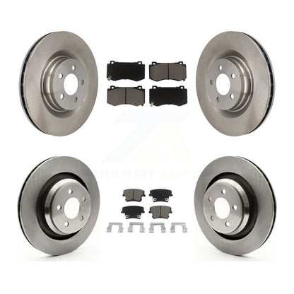 Kit de plaquettes en céramique pour Rotor de frein avant et arrière, pour Dodge Charger R T Scat Pack avec 6.4