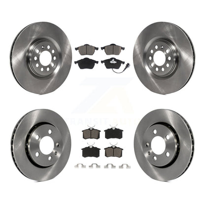 Kit de plaquettes de frein en céramique, Rotors de frein à disque avant et arrière, pour Volkswagen Golf Audi TT Quattr