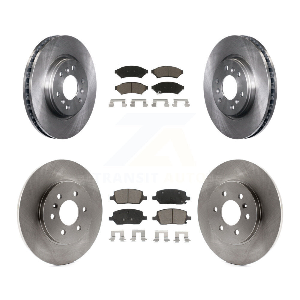 Kit de rotors de frein avant et arrière et plaquettes en céramique, pour Pontiac Montana Chevrolet Uplande