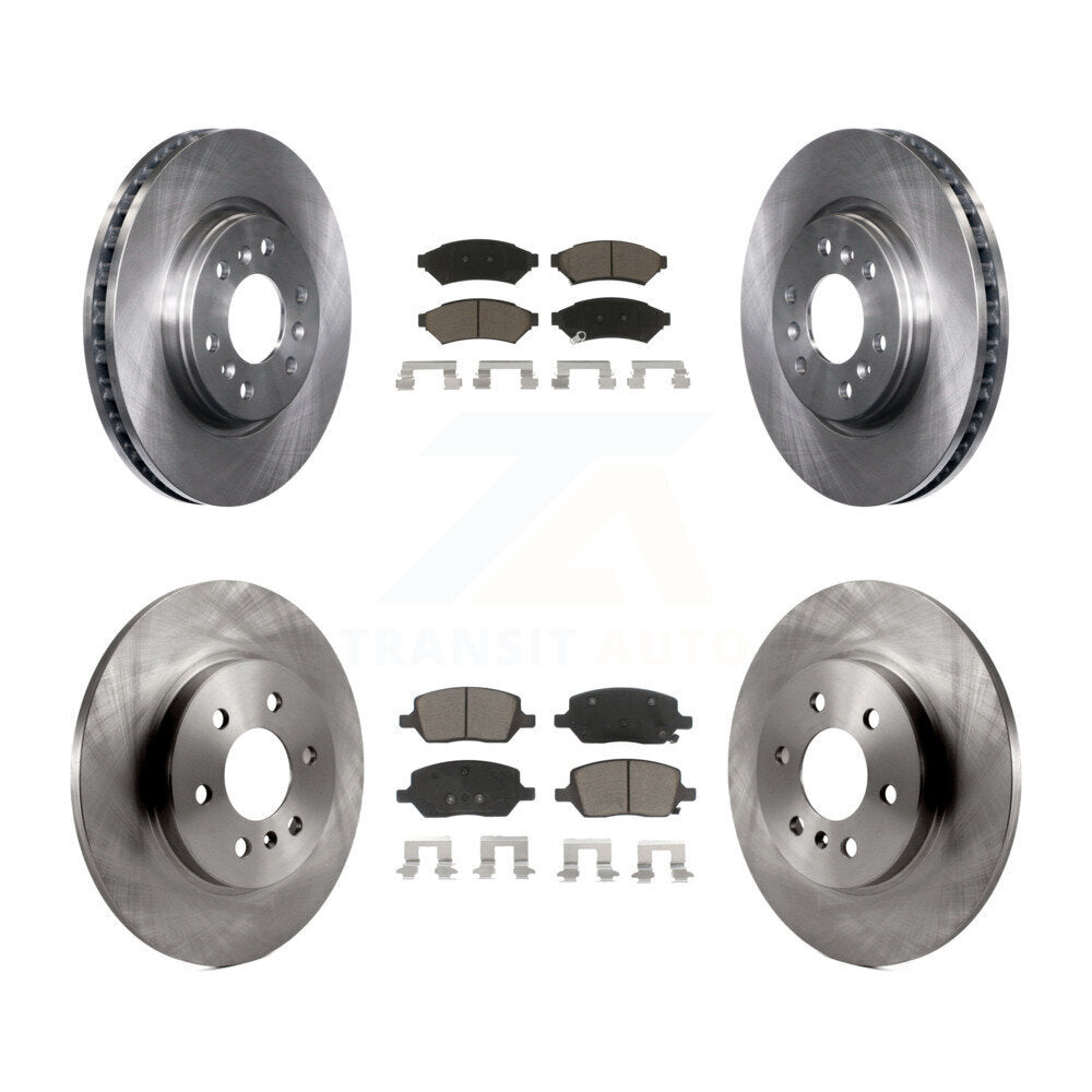 Kit de rotors de frein avant et arrière et plaquettes en céramique, pour Pontiac Montana Chevrolet Uplande