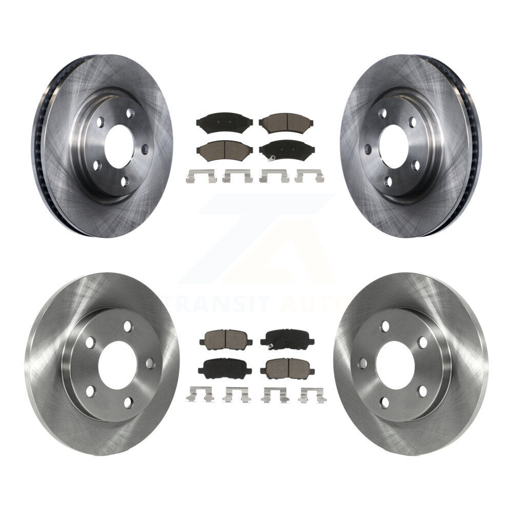 Kit de rotor de frein avant et arrière et plaquettes en céramique, pour Buick LaCrosse Pontiac Grand Pri