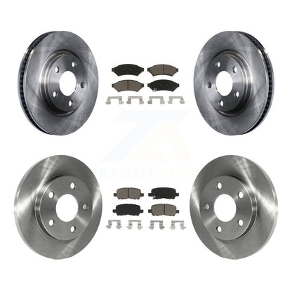 Kit de rotor de frein avant et arrière et plaquettes en céramique, pour Buick LaCrosse Pontiac Grand Pri