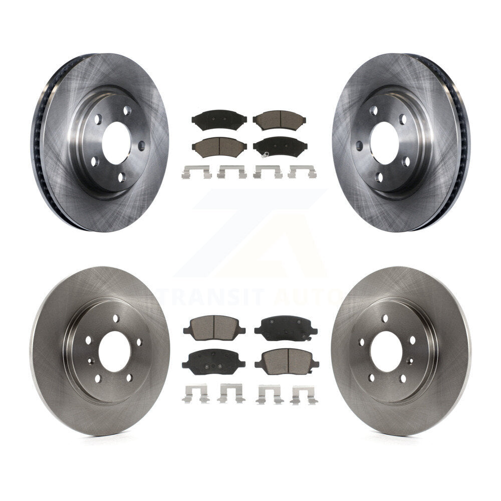 Kit de rotors de frein avant et arrière et plaquettes en céramique, pour Pontiac Montana Chevrolet Uplande