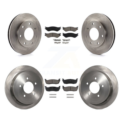 Kit de rotor de frein à disque avant et arrière et plaquettes en céramique pour Ford F-150 Heritage 4W 2004