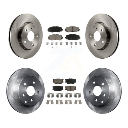 Kit de rotors de frein à disque avant et arrière et plaquettes en céramique, pour Toyota RAV4 Lexus HS250h