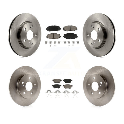Kit de rotors de frein à disque avant et arrière et plaquettes en céramique pour Scion xB 2008-2015