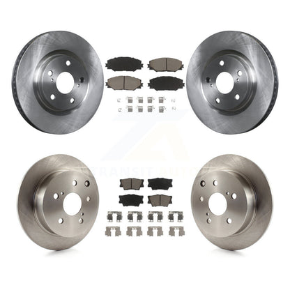 Kit de rotors de frein à disque avant et arrière et plaquettes en céramique, pour Toyota Matrix Pontiac Vib