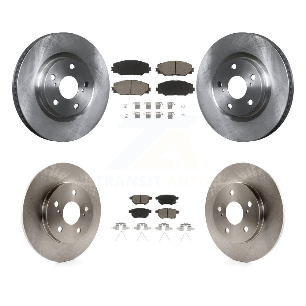 Kit de plaquettes en céramique pour Rotor de frein avant et arrière, pour Toyota Matrix Pontiac Vibe Corolla i