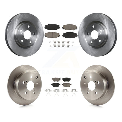 Kit de rotors de frein à disque avant et arrière et plaquettes en céramique pour Toyota Matrix XRS 2010