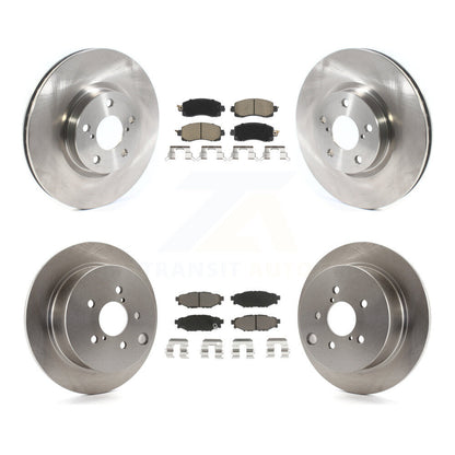 Kit de rotors de frein à disque avant et arrière et plaquettes en céramique pour Subaru Impreza K8C-100823