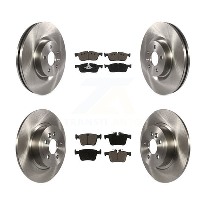 Kit de rotors de frein à disque avant et arrière et plaquettes en céramique pour Land Rover Range Evoque